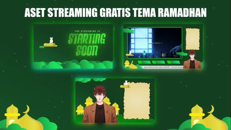 OVERLAY STREAMING VTUBER TEMA RAMADHAN
